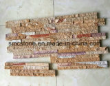 China Natural Sandstone Wall Panel Mosaic