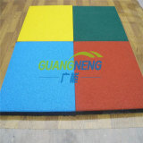 Outdoor Rubber Floor//Interlocking Anti-Slip Rubber Tiles/Gymnasium Flooring/Colorful Sports Rubber Flooring