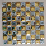 Beveled Diamond Mirror Glass Mosaic Tiles