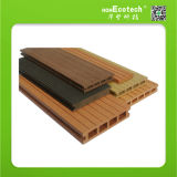 Outdoor Waterproof Wood-Plastic Composite Solid and Hollow Decking Floor