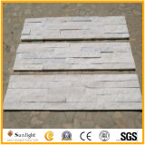 Natural Pure White Quartzite Culture Stone for Wall Cladding Decoration