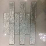 Newest Crystal Gray Glass Brick Tile for Wall Decoration