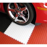 Coin Pattern 100% PVC Floor Tile, Good Environmental PP Plastic Materialgarage Floor