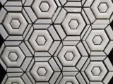 Hexagon Shape Porcelain Backsplash Tile Kitchen Mosaic