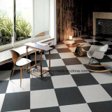 Building Material Pure Black Pure White Rustic Floor Tile