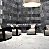 Eight-Pattern Carrara White Polished Marble Tile