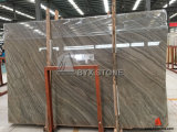 Brown Wood Vein Marble Slab for Wall Decoration, Flooring Tiles