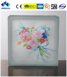 Jinghua High Quality Artistic P-054 Painting Glass Block/Brick