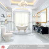 Decoration Material Ceramic Kitchen Bathroom Simple Green Wall Tile (VW36D522, 300X600mm/12''x24'')