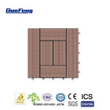 WPC Wooden Plastic Composite Floor for Outdoor / Interlocking DIY Deck Tile