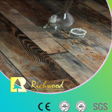 Household 12.3mm E1 HDF AC3 Embossed Oak V-Grooved Laminate Floor