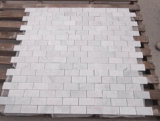 White Bianco Carrara Marble Mosaic Tiles for Flooring/Wall/Bathroom/Backsplash