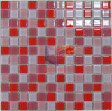 Red Grossy Glass Decoration Mosaic (CFC165)