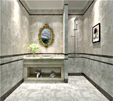 Sn6202 Rustic Tile Cement Stone Flooring Bathroom Tile