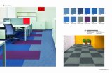 PP Material Office Carpet Tile with Eco-Bitumen Backing