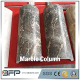 Column and Pillar--Coffee Marble Column for Interior and Exterior Decoration