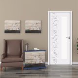 Wood Plastic Composite WPC Security Painting Door for Bedroom (YMB-002)