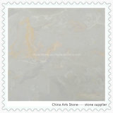 Artificial Marble White Onxy Champagne Marble Slab for Tile