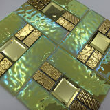 Foshan Factory Black Glass Slate Mosaic Tiles for Pattern