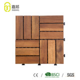 Eco Fsc Garden Custom Acacia Wood Deck Interlocking Joint Free Floor Tiles Cheap Price Imported From Vietnam