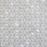 Iridescent River Freshwater Shell Mother of Pearl Glass Mosaic Tile