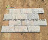 Elegant Light Green and Purple Quartzite Mushroom Tile for Wall Cladding and Covering