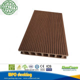 Green Fashion Whole-Sale Wood Plastic Composite Hollow Decking 35*150mm