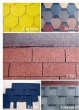 Colorful Asphalt Roofing Shingles/Roof Tiles
