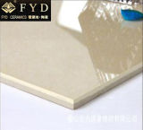 600*600 Crystal Yellow Polished Porcelain Floor Wall Tile Fj6003