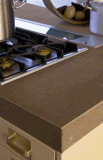 Artificial Brown Quartz Stone Vanity Top Countertops for Kitchen Bathroom Hotal