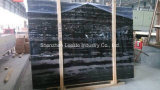 Chinese Portoro Silver Marble, Marble Tiles and Marble Slabs