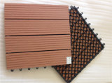 WPC DIY Interlocking Tiles Plastic Base Deck Tile
