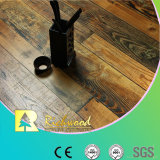 Commercial 12.3mm E0 HDF AC3 Embossed Oak V-Grooved Laminate Flooring