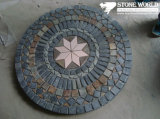 Slate Mosaic Medallion Stone Pattern for Flooring
