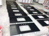 Chinese White/Grey/ Black Quartz with Mirror Chip for Vanity Tops