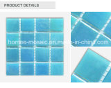 Popular blue Color Swimming Pool Glass Mosaic Tile