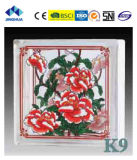 Jinghua High Quality Artistic K-9 Painting Glass Block/Brick