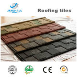 Linyi Jinhu Brand Easy Cut Wood Style Stone Coated Metal Roof Tiles / Tiles Price