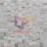 White Marble Mix Aluminium Mosaic Tile (CFS1106)