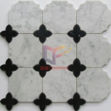 Marble Made Water-Jet Cutting Mosaic Tile (CFW72)