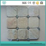 Cheap Grey/Black/Yellow/Chinese Rusty/Flagstone Meshed/Net Flagstone Slate Tile for Outdoor Flooring/Landscape