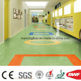 Orange Soft Sound Absorb PVC Floor Vinyl Flooring for Commercial Use Kindergarten Retail Home 3.2mm
