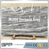 Versace Grey Natural Stone Onyx Marble for Countertop/Floor Tile