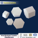 Aluminum Oxide Hexagon Ceramic Lining Tile