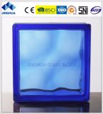 High Quality Jinghua Cloudy Purple Color 190X190X80mm Glass Block/Brick