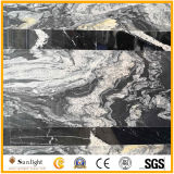 Chinese Cheap Luxury Black Polished, Flamed Nero Fantasy Granite Tiles