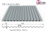 New Steel Roof Tile Roofing Sheet Yx18-63.5-825