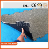 Hvsun Outdoor Safety Rubber Blocks/En1177 Certificated Safety Rubber Roof Flooring Deck