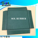 En1177 Certificated Outdoor Rubber Tile with Edegs