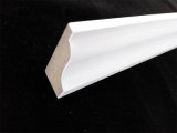 Decorative White Painted Primed Wood Moulding Skirting Board MDF Moulding